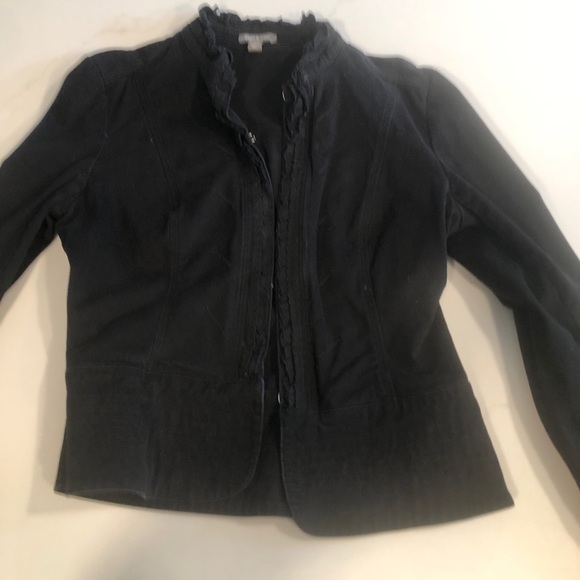 apt. 9 stretch black soft jacket size M - Picture 2 of 5